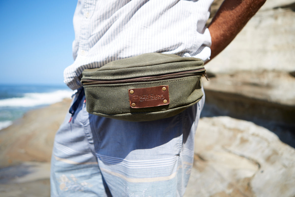 Canvas fanny outlet pack