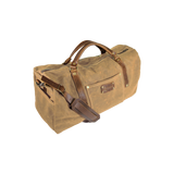Wax Canvas Weekender Bag in Green