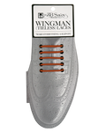 Wingman No Tie Shoelaces - BROWN