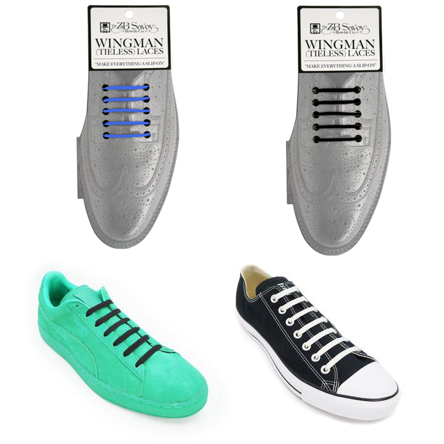 Wingman No Tie Shoe Laces - 3 Pack – ZB Savoy