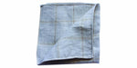 The Gray Brown Linen Pocket Square