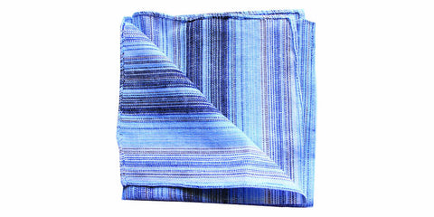 The Abstract Linen Pocket Square