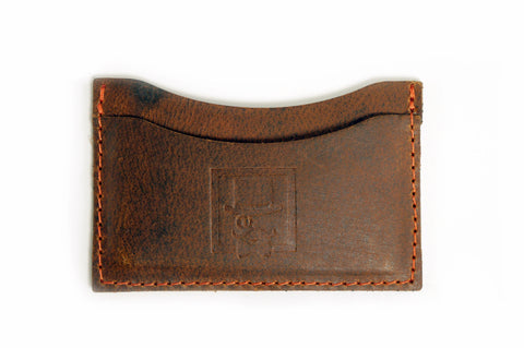 Veg-Tan Card Carrier Horizontal BROWN
