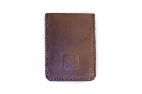 Veg-Tan Card Carrier Vertical BROWN