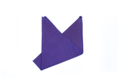 The Purple Shimmer Pocket Square
