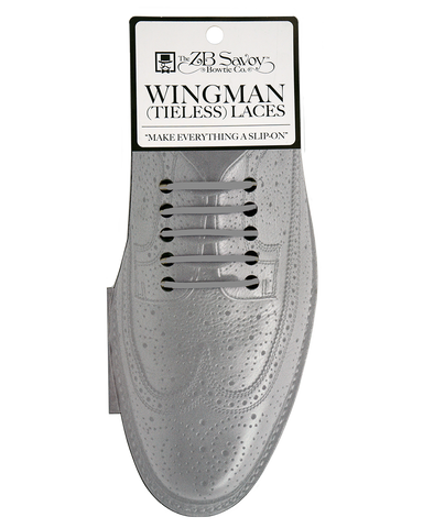 Wingman No Tie Shoelaces - GREY